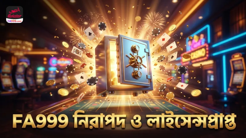 FA999 আন্তর্জাতিক লাইসেন্স ও নিরাপদ গেমিং পরিবেশ নিশ্চিত করে