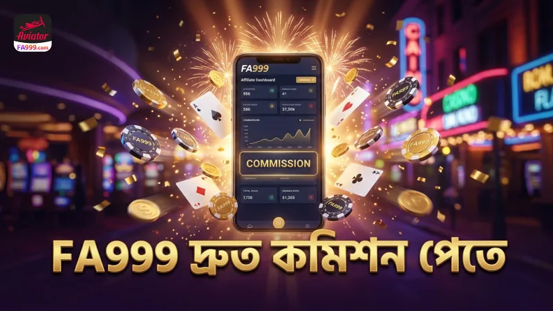 FA999 অ্যাফিলিয়েট ড্যাশবোর্ড দ্রুত কমিশন পেতে সহায়তা করে