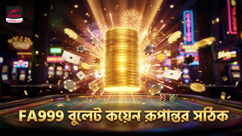 FA999-এ বুলেট থেকে কয়েন রূপান্তরের নির্ভরযোগ্য হার
