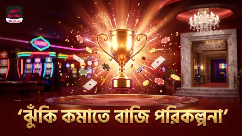 সঠিক বাজি পরিকল্পনা ঝুঁকি কমাতে সাহায্য করে
