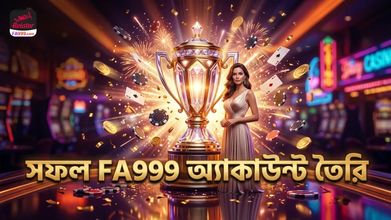 FA999 অ্যাকাউন্ট সফলভাবে তৈরি হওয়ার মুহূর্ত