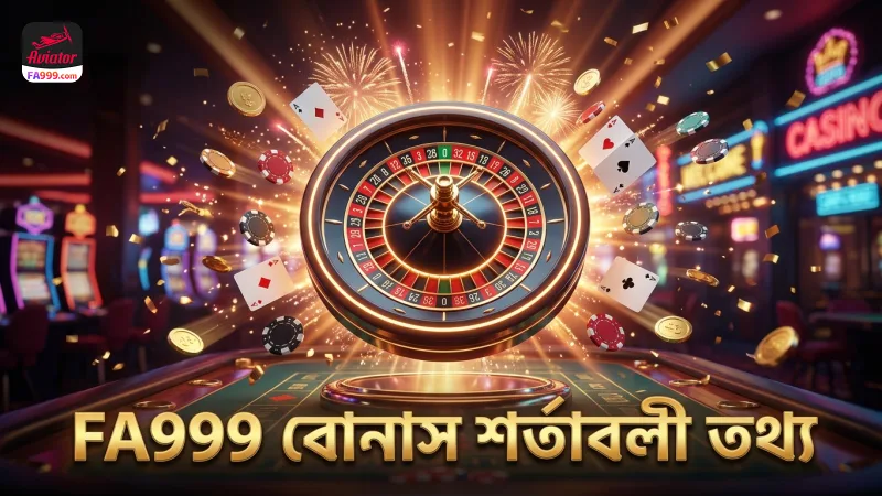 বোনাস টার্নওভারের শর্তাবলী বুঝতে সাহায্য করে FA999।