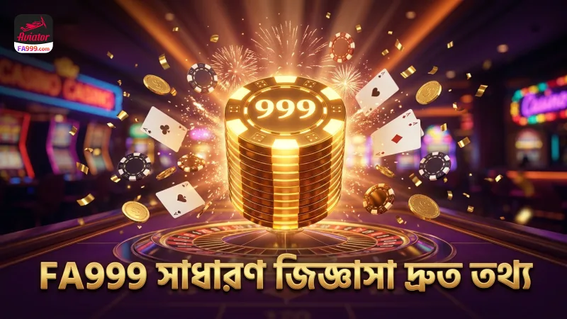 FA999 সাধারণ জিজ্ঞাসায় দ্রুত এবং নির্ভুল তথ্য সরবরাহ