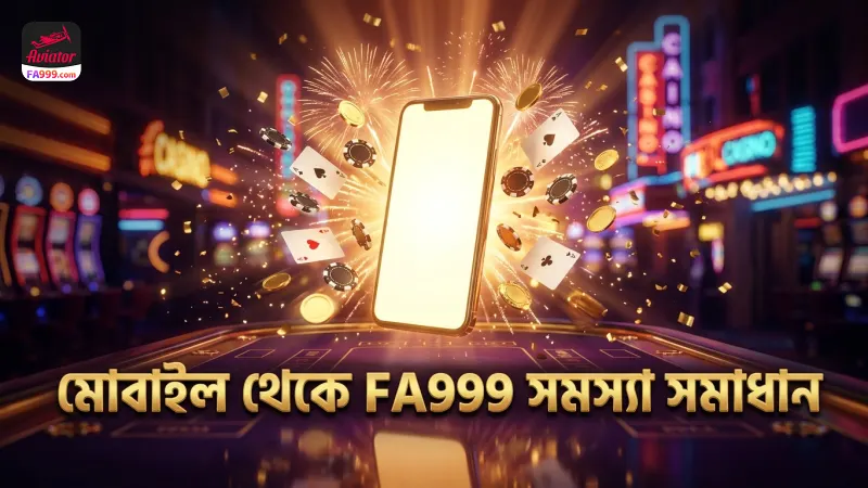মোবাইল থেকে FA999 সমস্যার সঠিক সমাধান পাওয়া সহজ করে