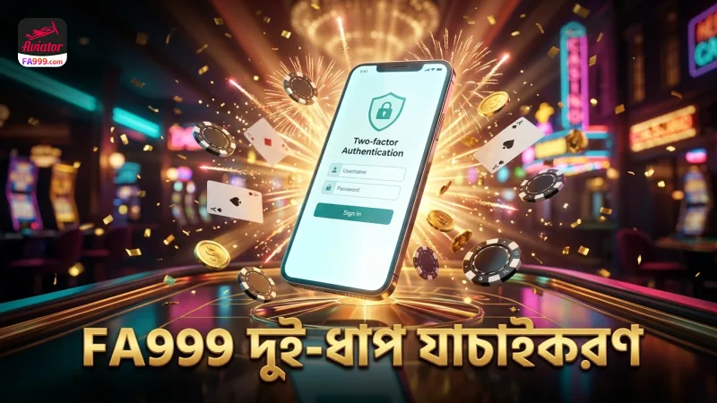 দুই-ধাপ যাচাইকরণ FA999 অ্যাকাউন্ট সুরক্ষায় সহায়ক