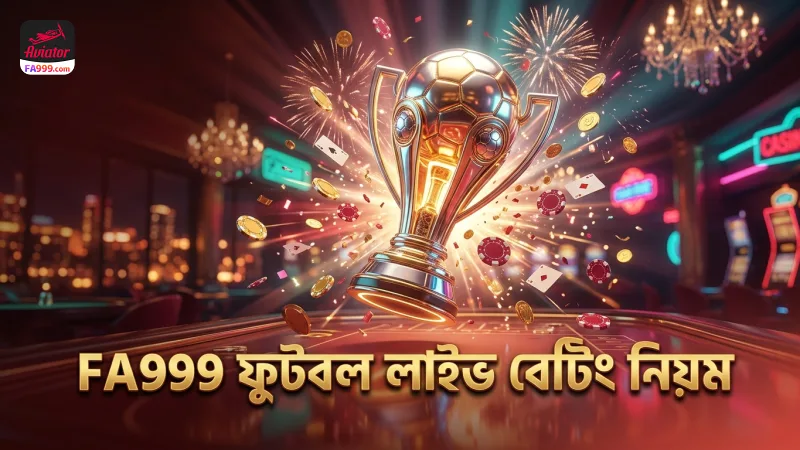 FA999-এ ফুটবল লাইভ বেটিংয়ের মূল নিয়মাবলী অনুসরণ করুন