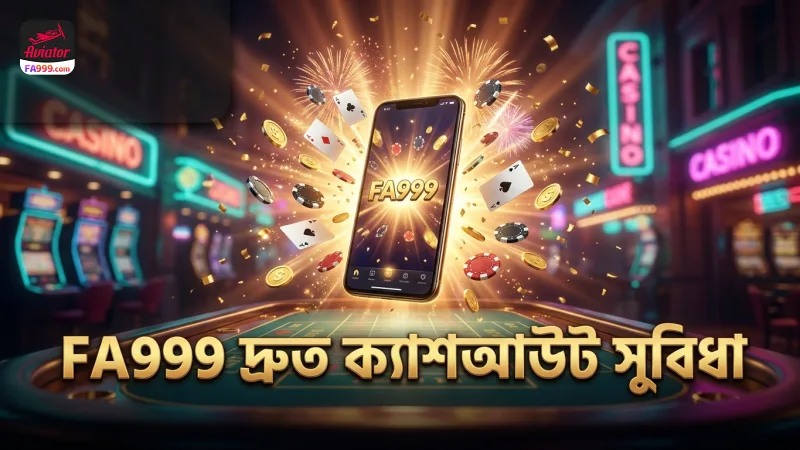 FA999 প্ল্যাটফর্মে দ্রুত ক্যাশআউট সুবিধা বেটের ঝুঁকি কমায়