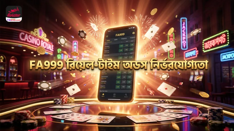 FA999 রিয়েল-টাইম অডস পরিবর্তন নির্ভরযোগ্য বেটিংয়ের জন্য