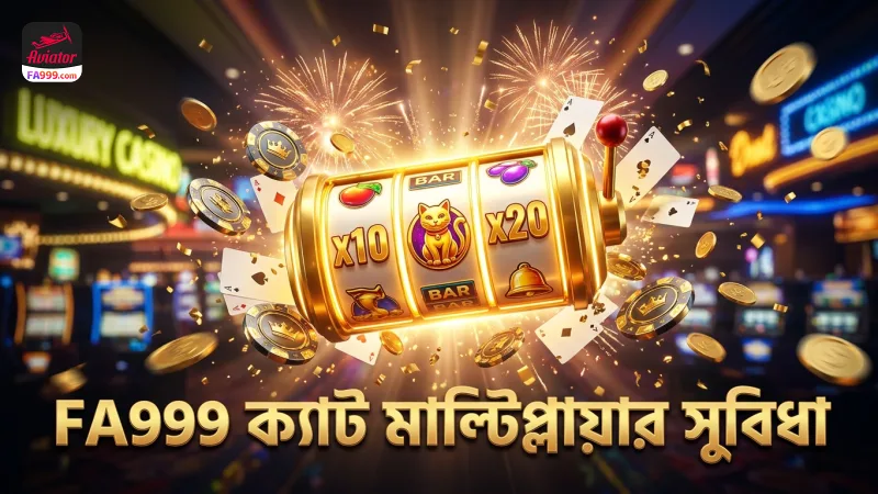 বোনাস রাউন্ডে ক্যাট মাল্টিপ্লায়ার ফিচারের গুরুত্ব FA999-এ