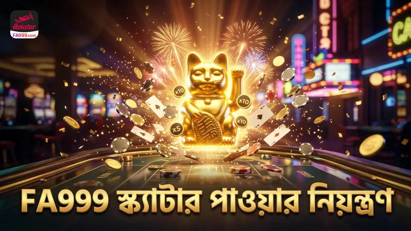 ক্যাট বিড়াল স্ক্যাটার পাওয়ার সেশন নিয়ন্ত্রণে FA999 কৌশল