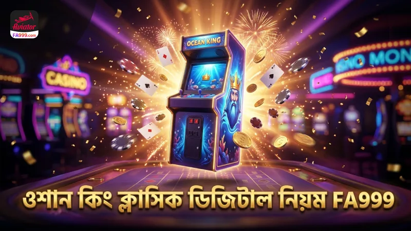 ওশান কিংয়ের ক্লাসিক ও ডিজিটাল গেমপ্লে শিখুন ধাপে ধাপে