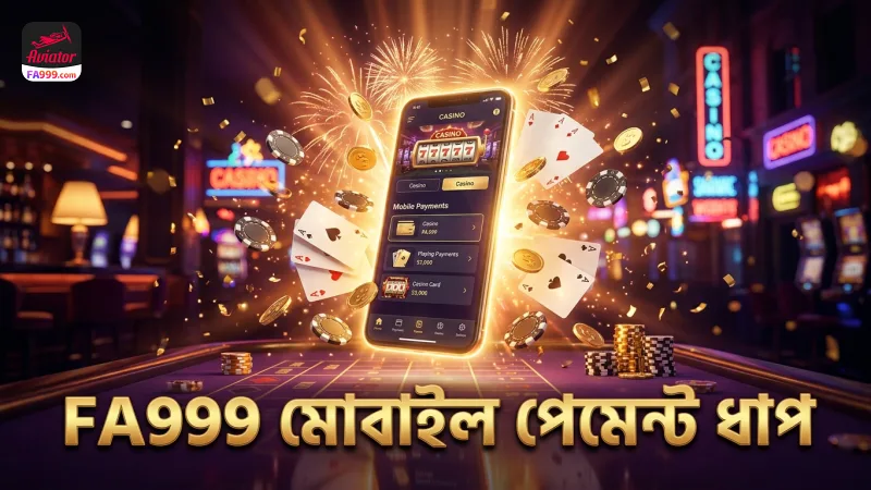 FA999 মোবাইল অ্যাপে পেমেন্ট ব্যবহারের সঠিক ধাপ অনুসরণ করুন