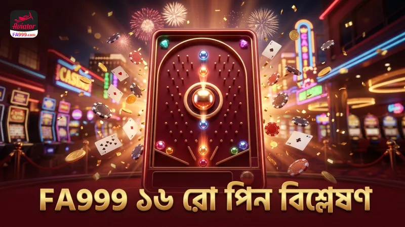 ১৬ রো পিন বোর্ডের বল ড্রপ বিশ্লেষণে FA999 এর অভিজ্ঞতা।