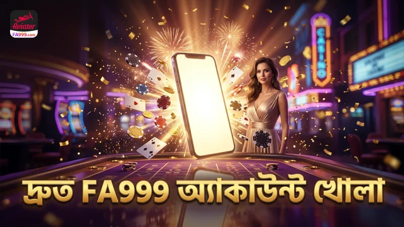 দ্রুত FA999 অ্যাকাউন্ট সেটআপ এবং গেম পছন্দ