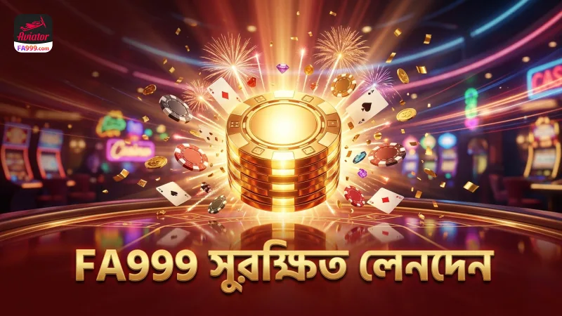 সুরক্ষিত লেনদেন নিশ্চিত করে FA999 ক্যাসিনো