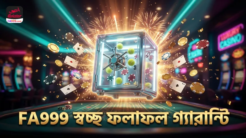 টেনিস ম্যাচ বেটিংয়ে FA999 প্ল্যাটফর্মের স্বচ্ছতা ও নির্ভরযোগ্যতা বজায় রাখে