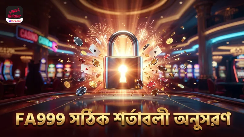 FA999-এ শর্তাবলী বুঝে সঠিক খেলা নিশ্চিত হয়।